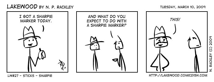 Sticks - Sharpie