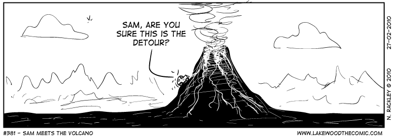 Sam Meets the Volcano