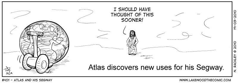 Atlas and his Segway