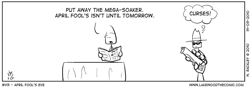 April Fool's Eve
