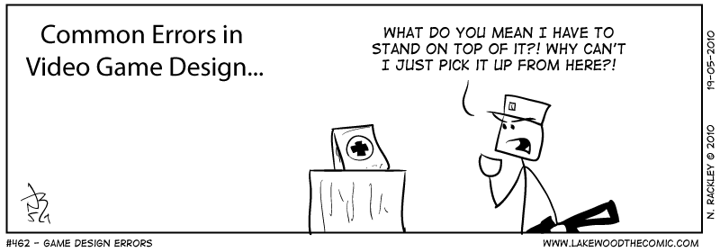 Game Design Errors