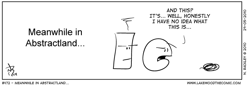 Meanwhile in Abstractland...