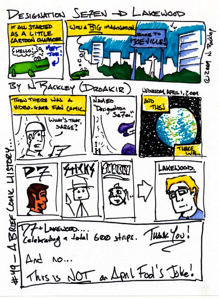 A brief comic history...