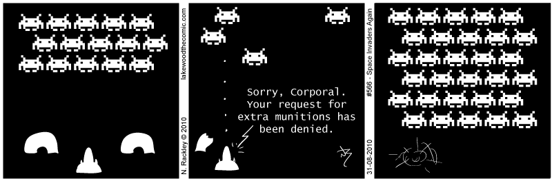 Space Invaders Again