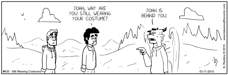 Still Wearing Costumes